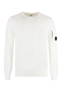 Cotton crew-neck sweater